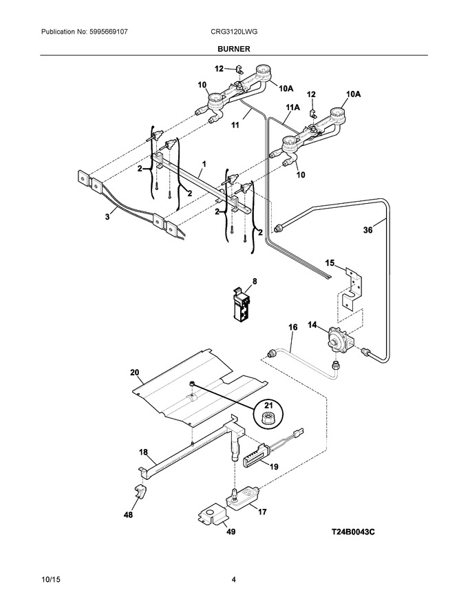 Diagram for CRG3120LWG