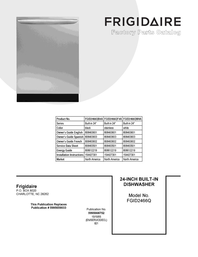 Diagram for FGID2466QF4A