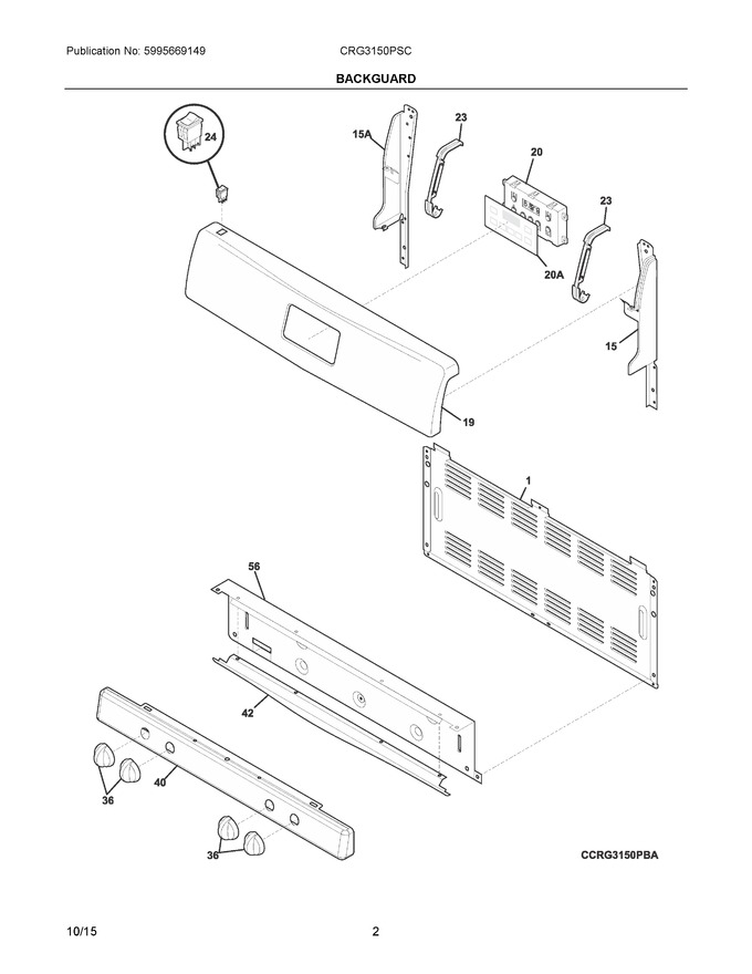 Diagram for CRG3150PSC