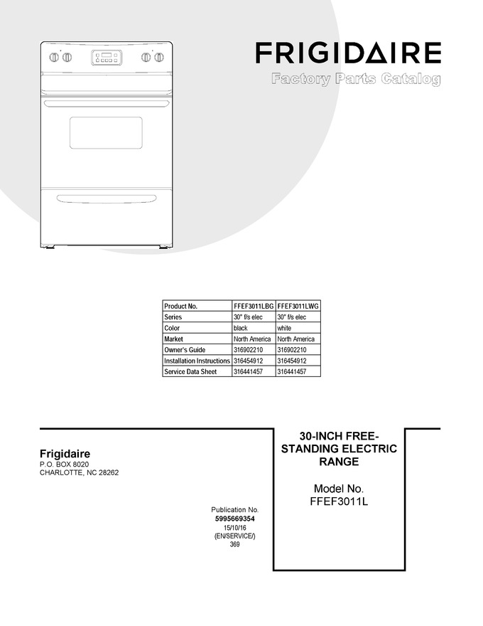 Diagram for FFEF3011LBG