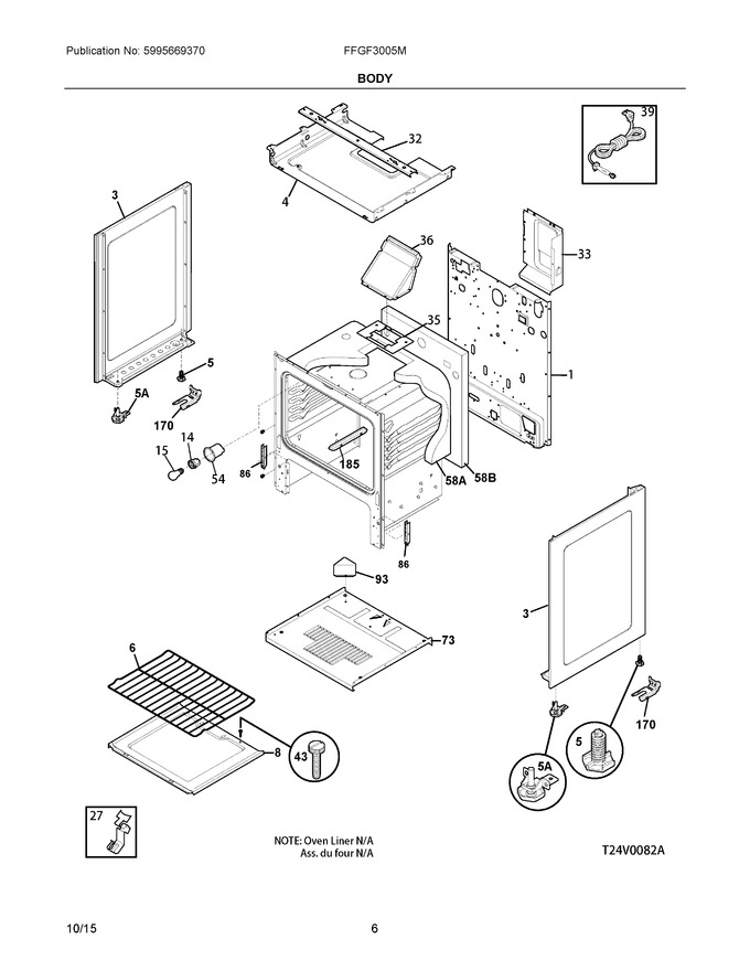 Diagram for FFGF3005MWD