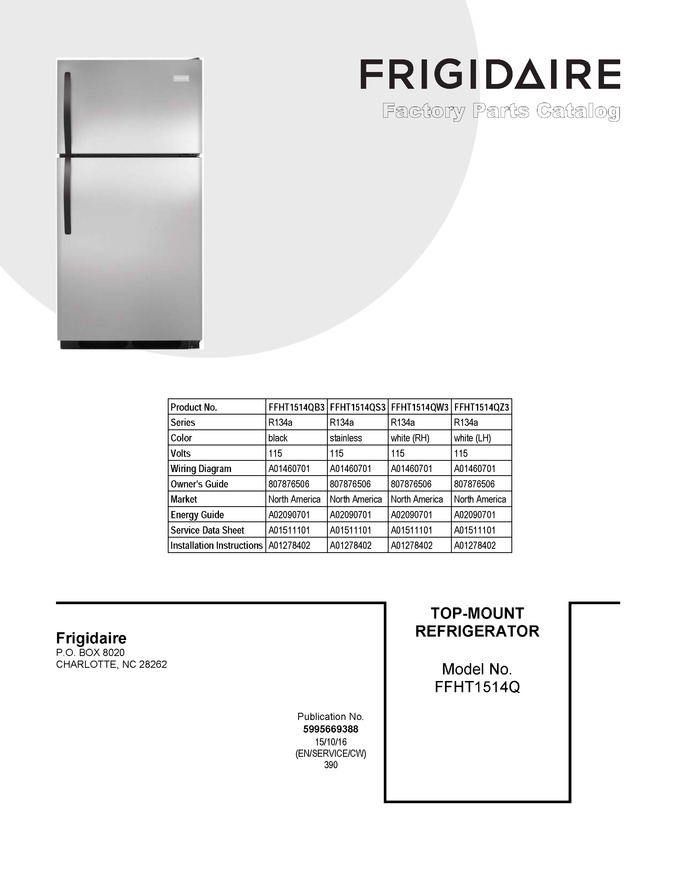 Diagram for FFHT1514QS3