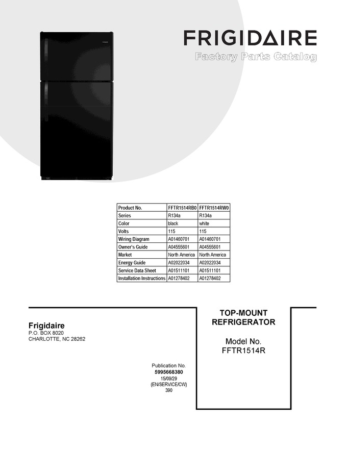 Diagram for FFTR1514RW0