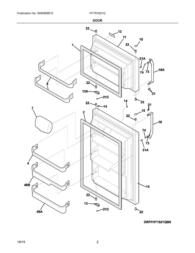Diagram for FFTR1621QW4