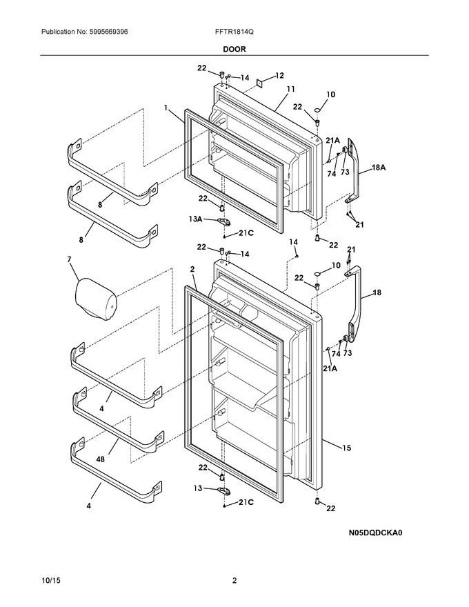 Diagram for FFTR1814QW2