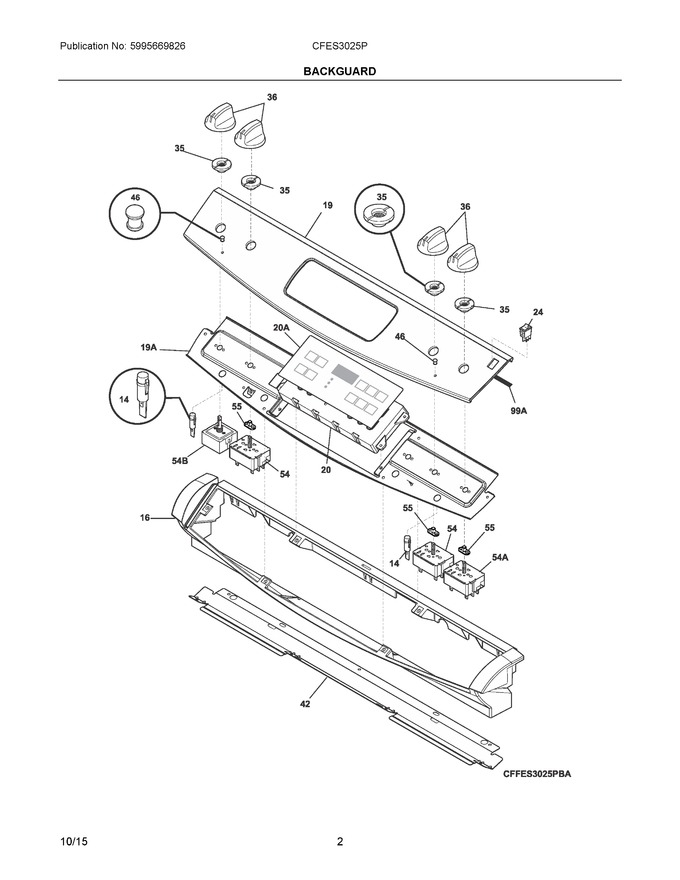 Diagram for CFES3025PWF