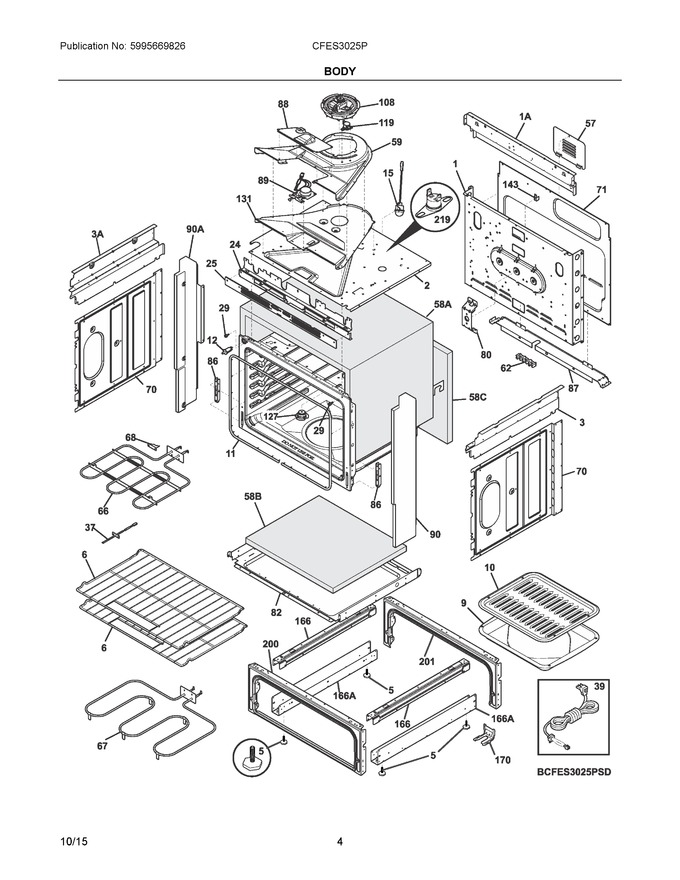 Diagram for CFES3025PWD