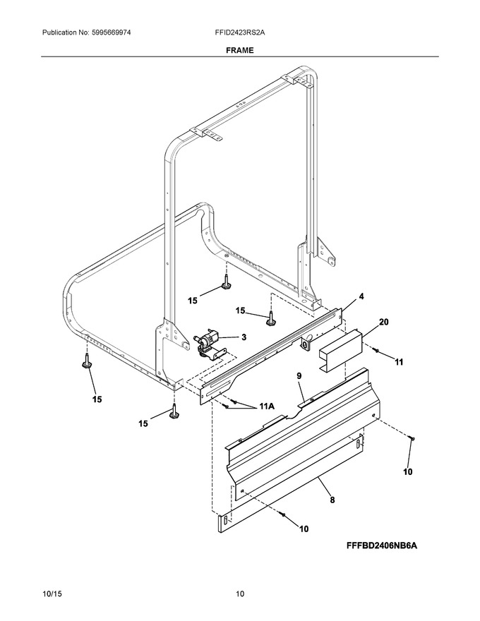 Diagram for FFID2423RS2A