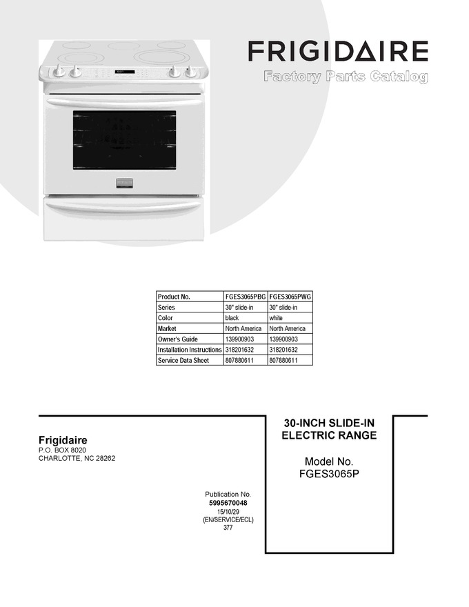 Diagram for FGES3065PWG