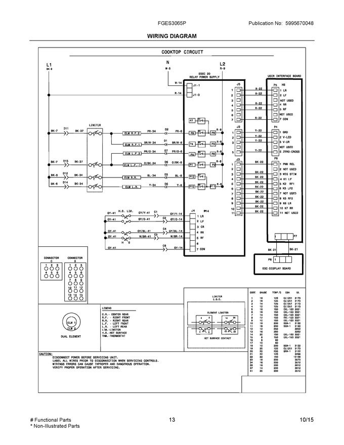 Diagram for FGES3065PWG