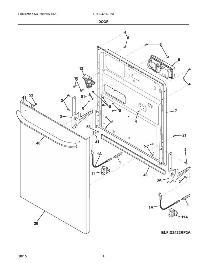 Diagram for LFID2422RF2A