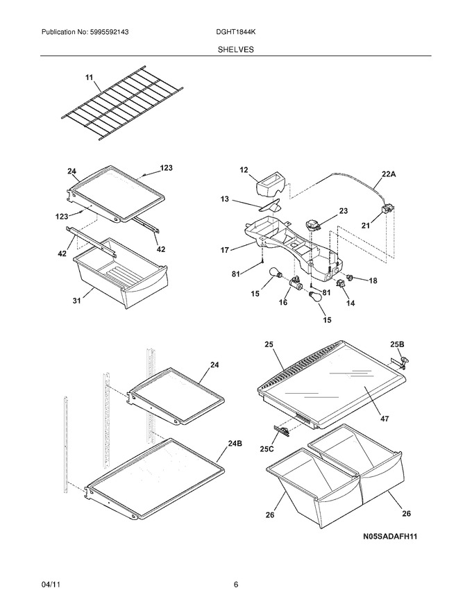 Diagram for DGHT1844KR4
