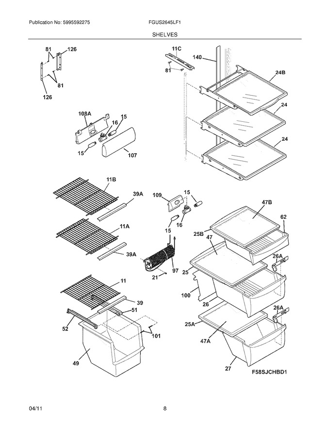 Diagram for FGUS2645LF1