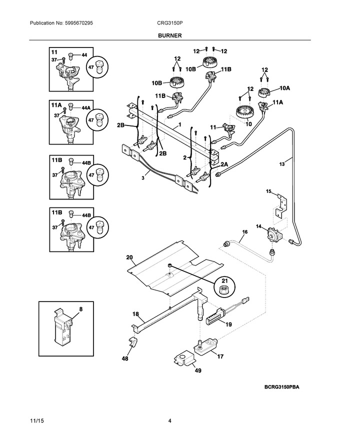 Diagram for CRG3150PBC
