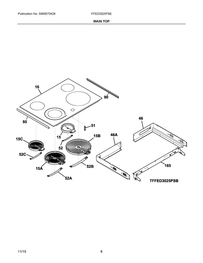Diagram for FFED3025PSE