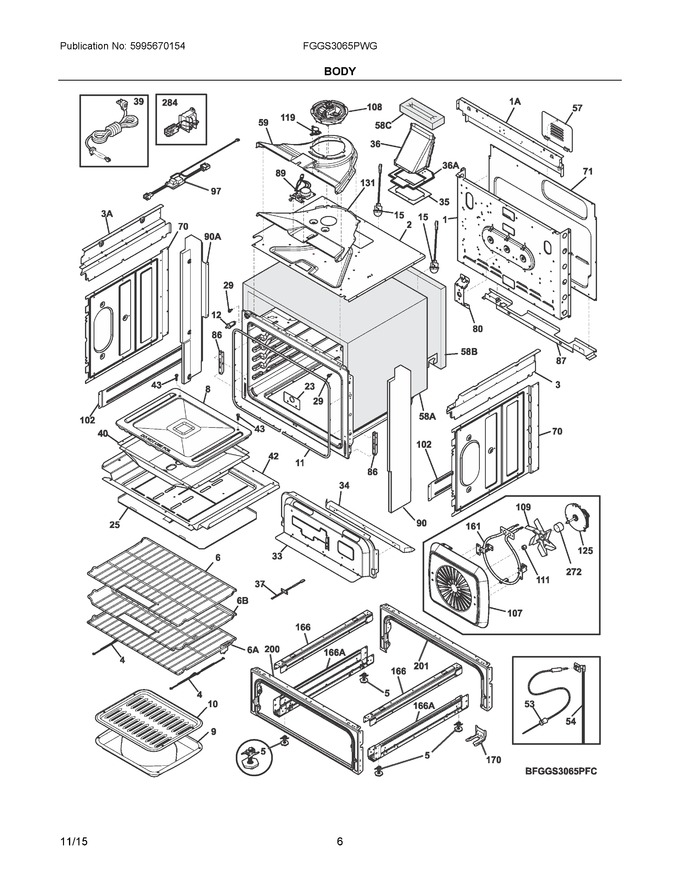 Diagram for FGGS3065PWG