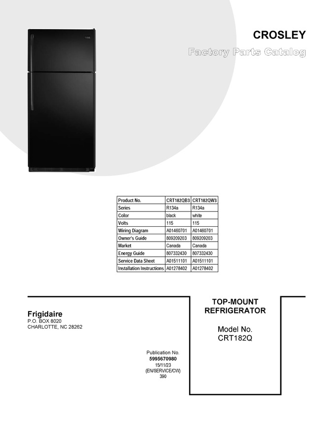 Diagram for CRT182QW3