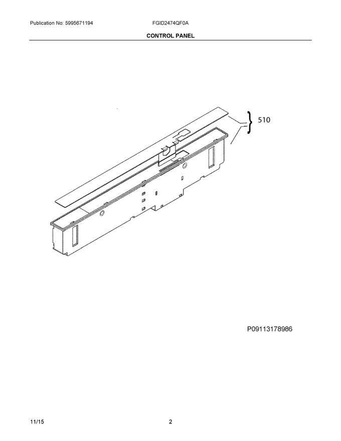 Diagram for FGID2474QF0A