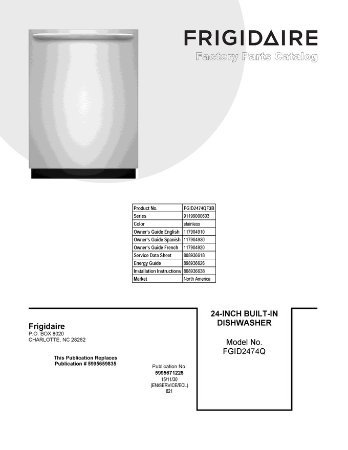 Diagram for FGID2474QF3B