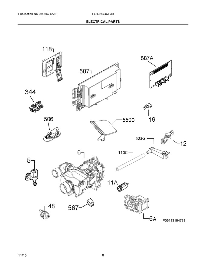Diagram for FGID2474QF3B