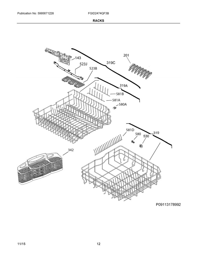 Diagram for FGID2474QF3B