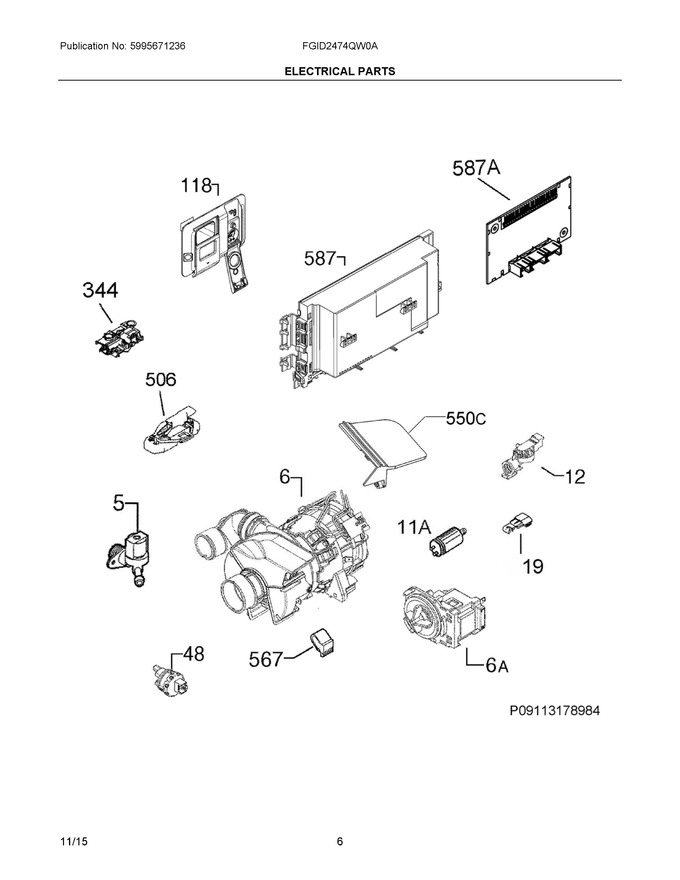 Diagram for FGID2474QW0A