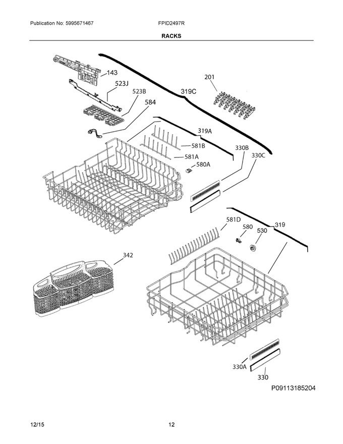 Diagram for FPID2497RF0A