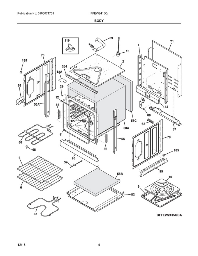 Diagram for FFEW2415QBA