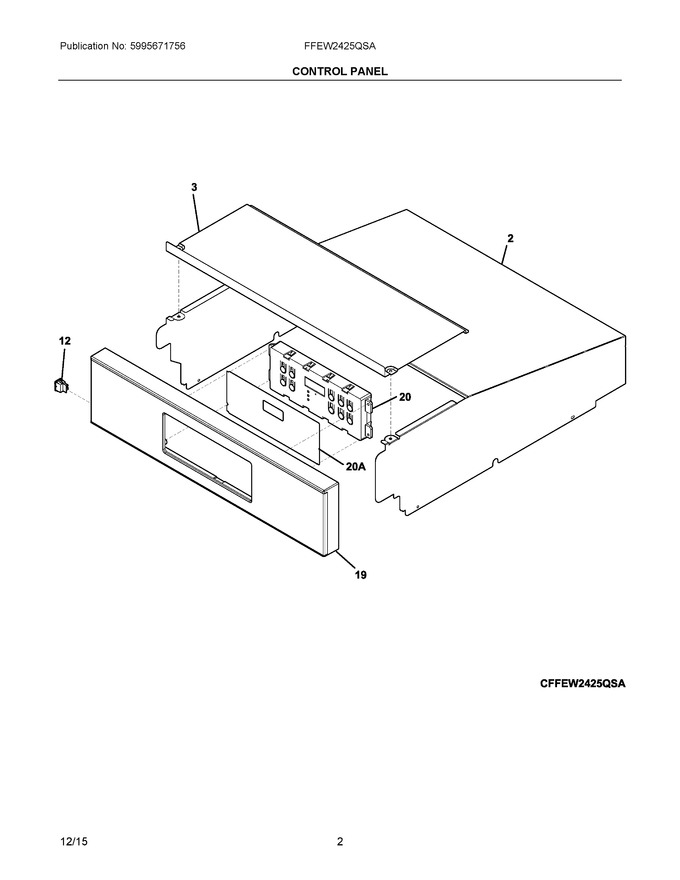 Diagram for FFEW2425QSA