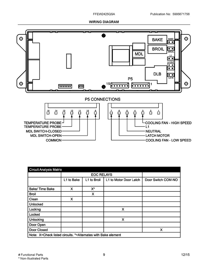 Diagram for FFEW2425QSA