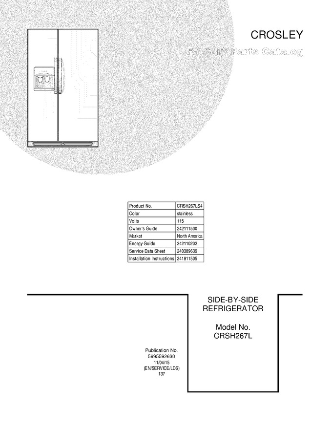Diagram for CRSH267LS4