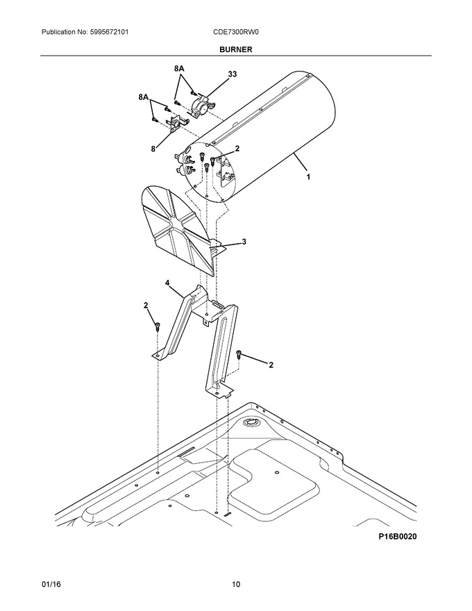 Diagram for CDE7300RW0