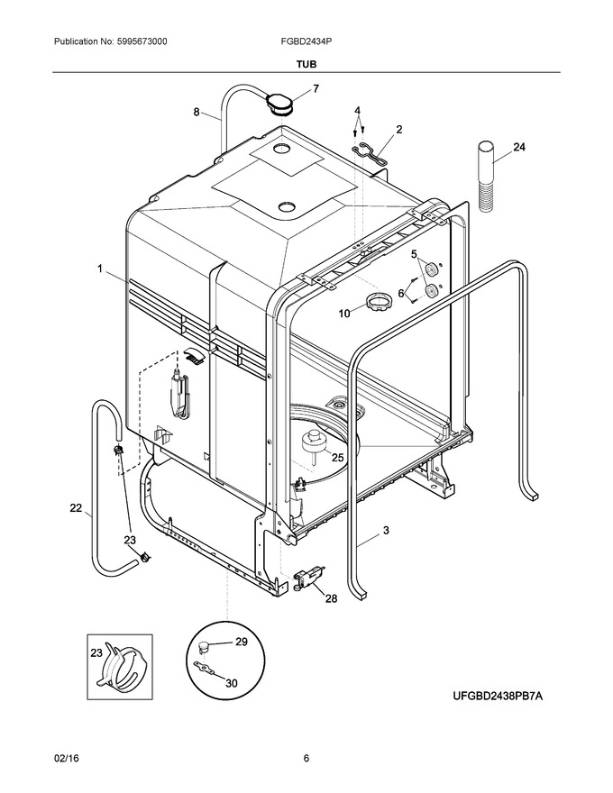 Diagram for FGBD2434PW6B