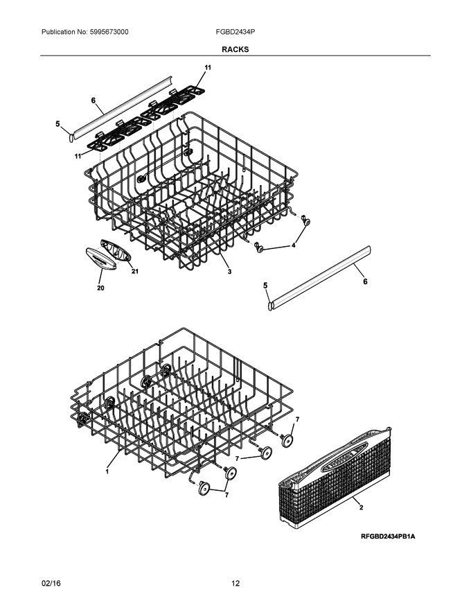 Diagram for FGBD2434PW6B