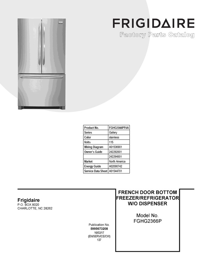 Diagram for FGHG2366PF6A