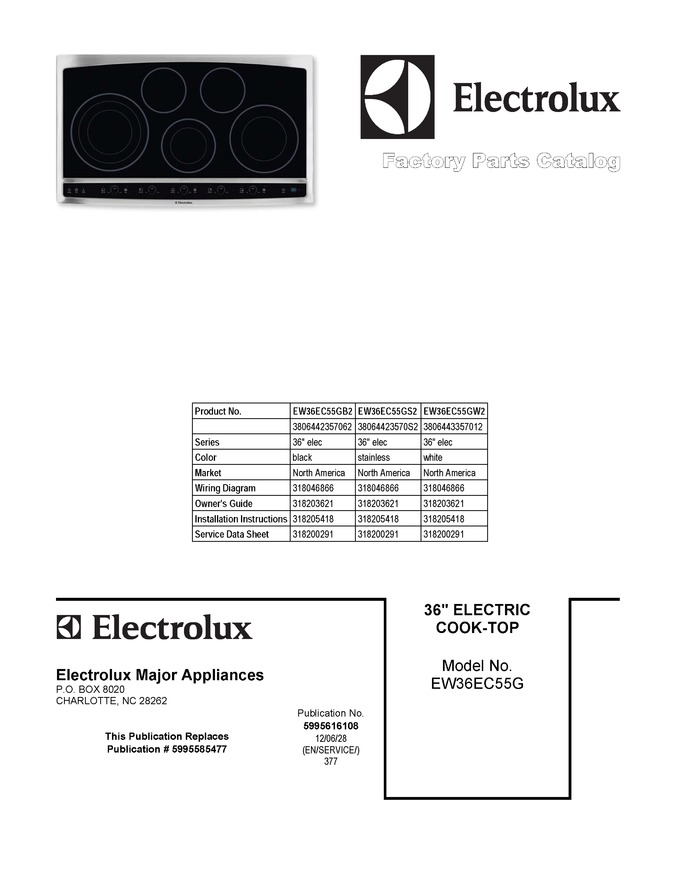 Diagram for EW36EC55GW2