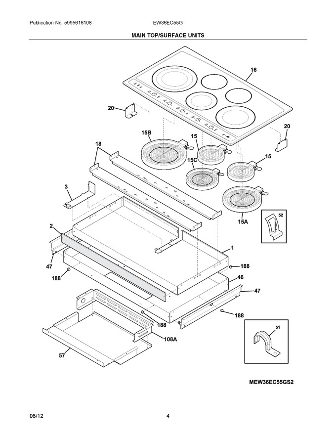 Diagram for EW36EC55GS2