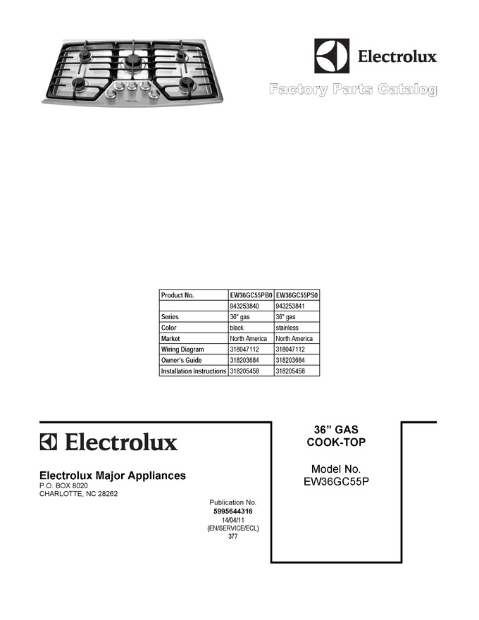 Diagram for EW36GC55PS0