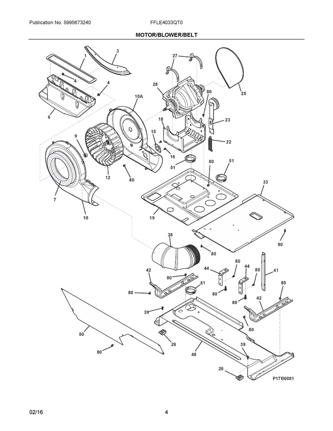 Diagram for FFLE4033QT0