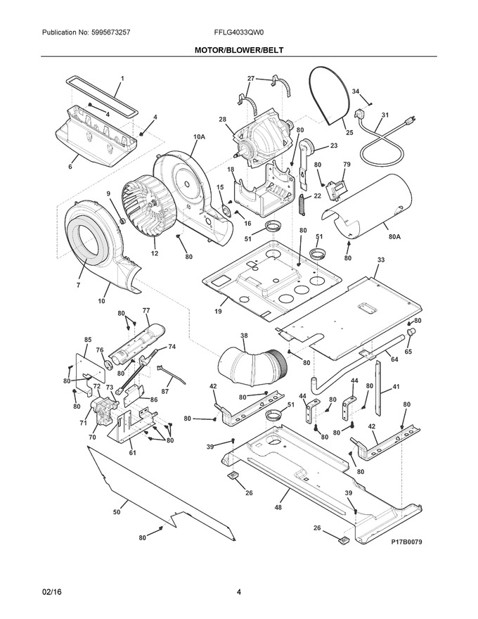 Diagram for FFLG4033QW0