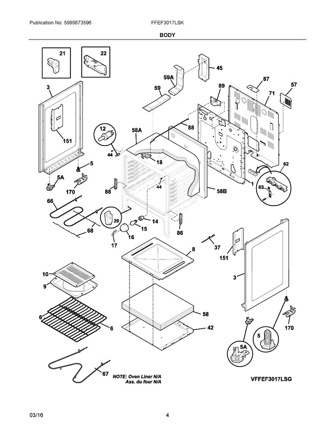 Diagram for FFEF3017LSK