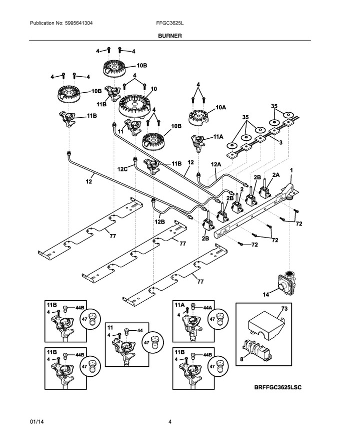 Diagram for FFGC3625LWC