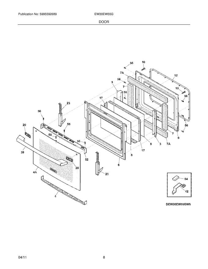 Diagram for EW30EW55GW6