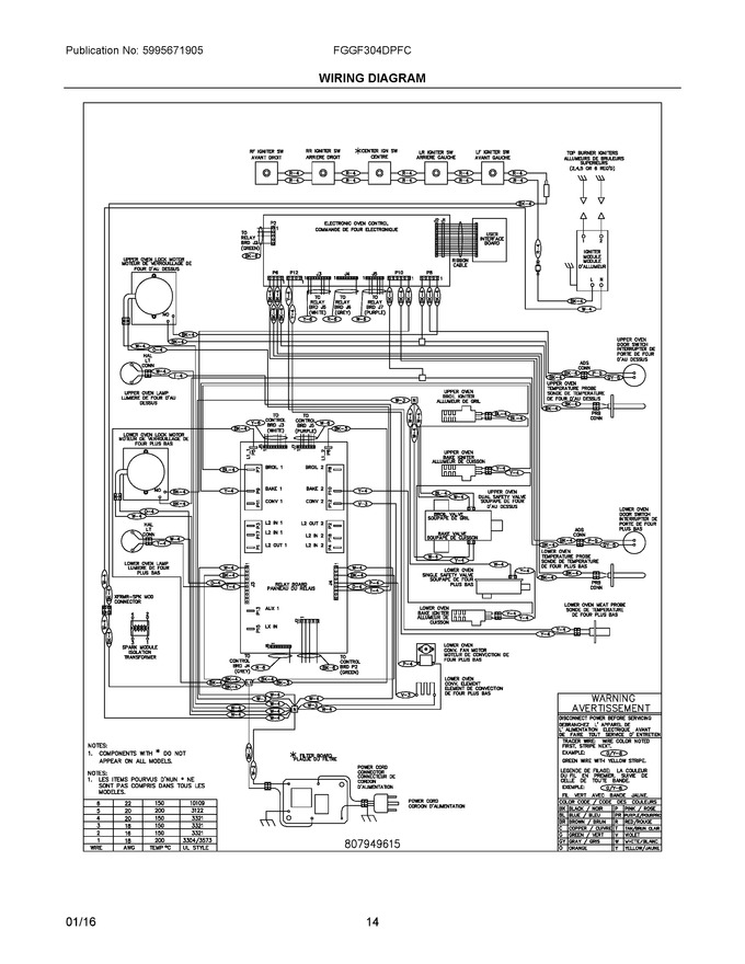 Diagram for FGGF304DPFC