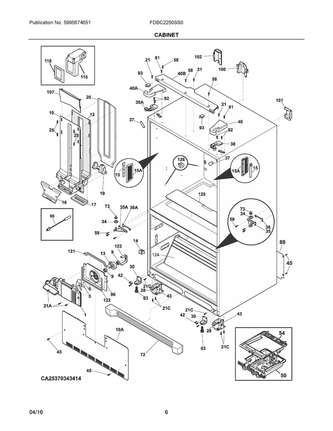 Diagram for FDBC2250SS0