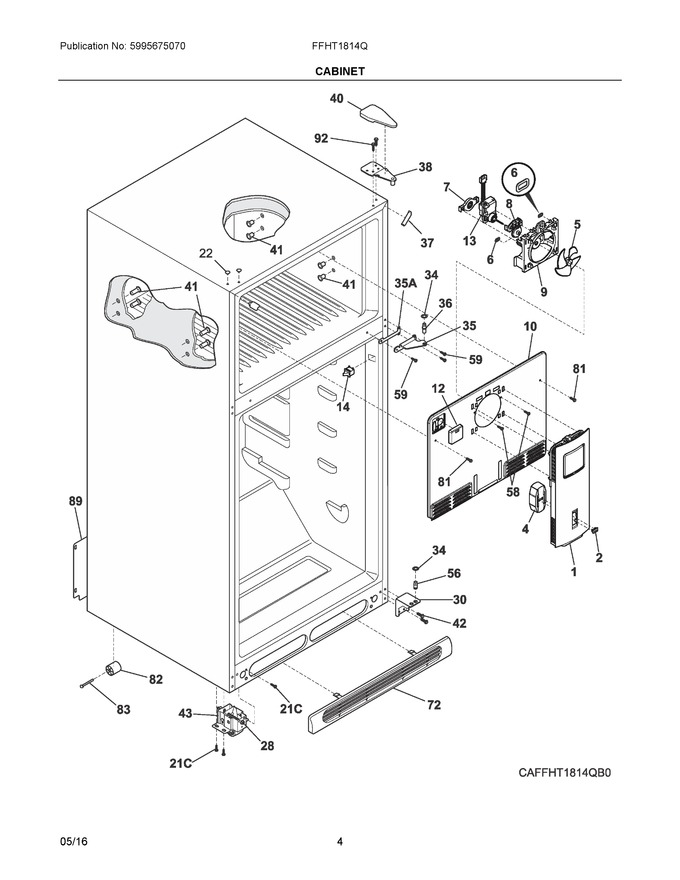 Diagram for FFHT1814QB3