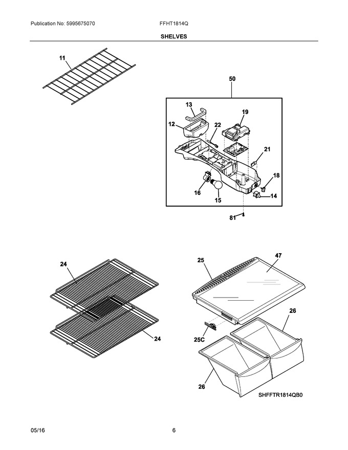 Diagram for FFHT1814QW3