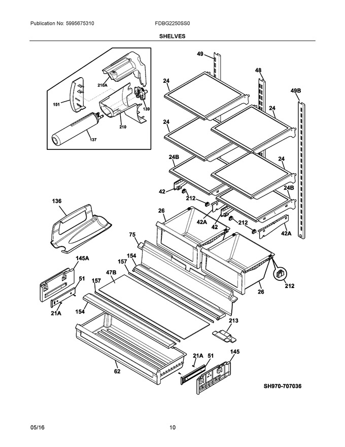 Diagram for FDBG2250SS0