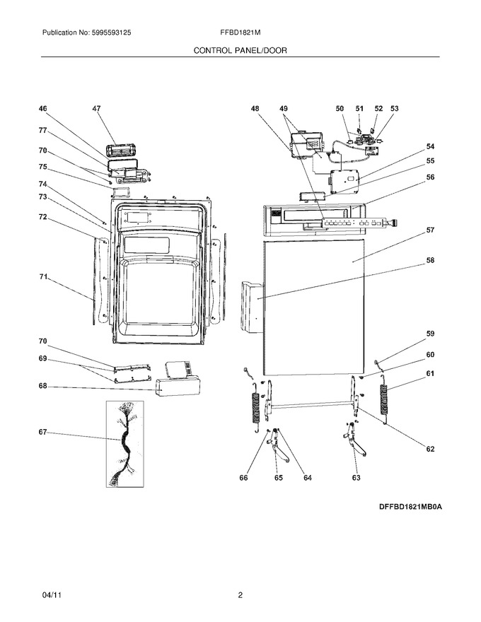 Diagram for FFBD1821MS0A