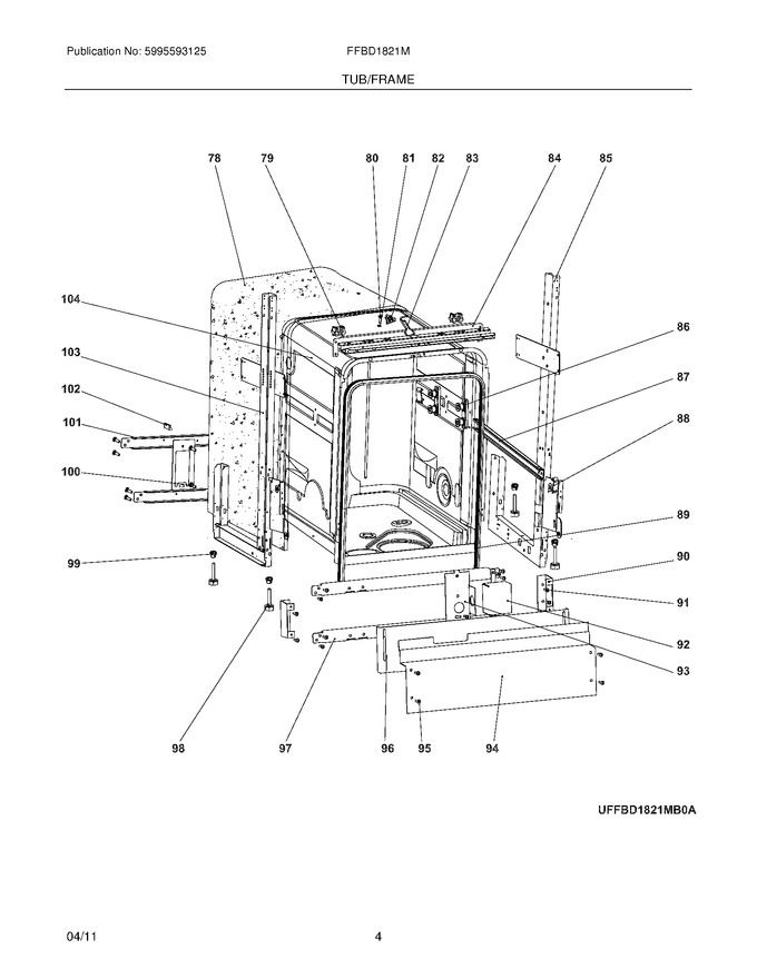 Diagram for FFBD1821MS0A